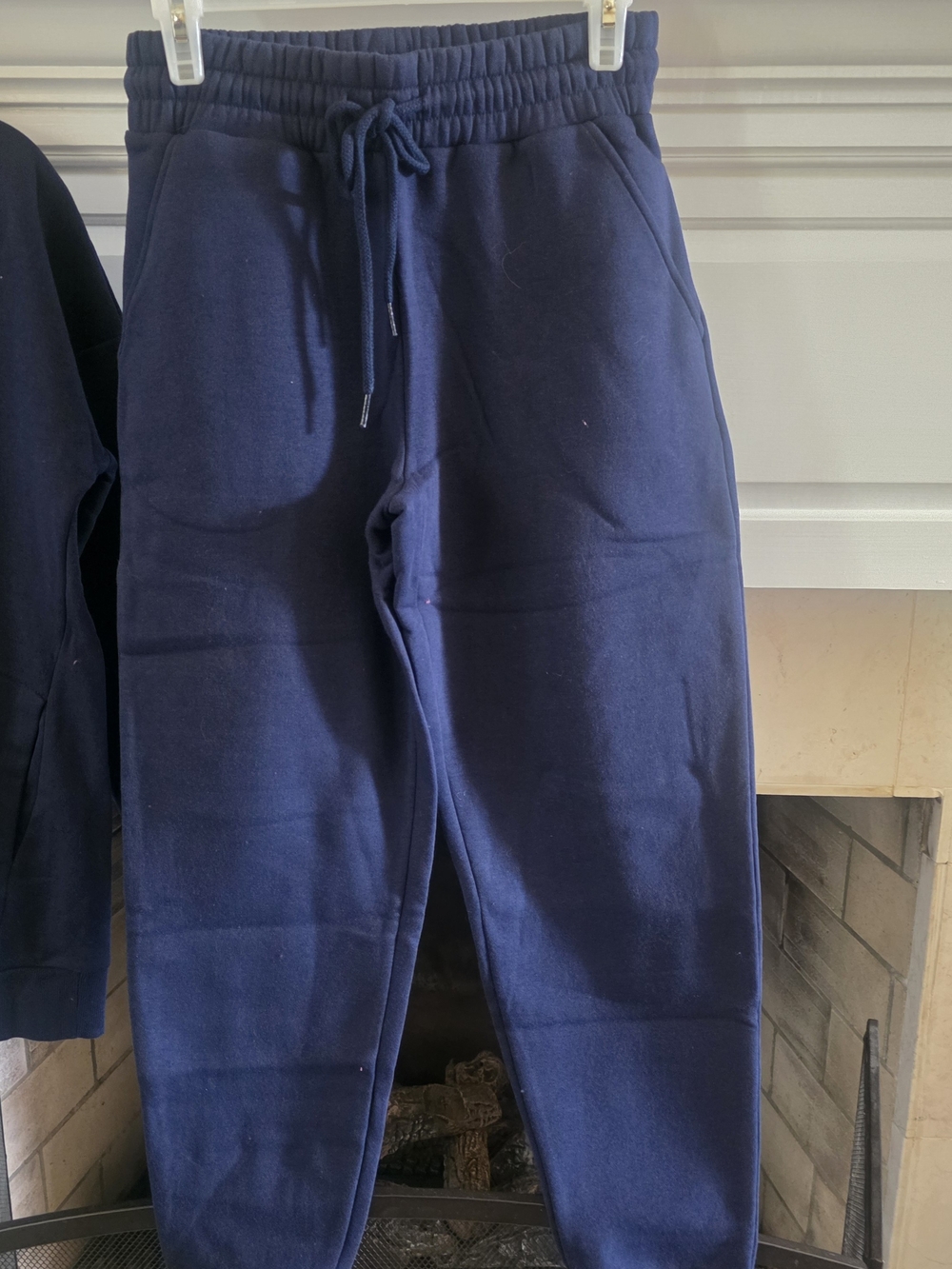 Zenana Outfitters Women's Navy Tracksuit Sweatshirt & Joggers - Picture 3 of 4